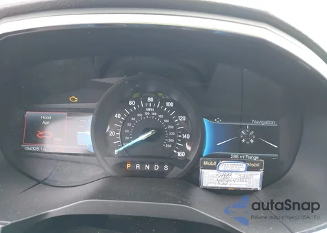 2021 Ford Edge Titanium из США, поврежденный, VIN 2FMPK4K93MBA12459